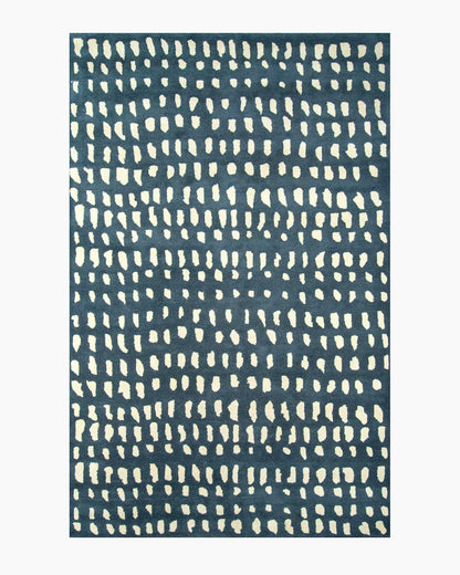 Painterly Dots Hand-Tufted Wool Rug - US 0829