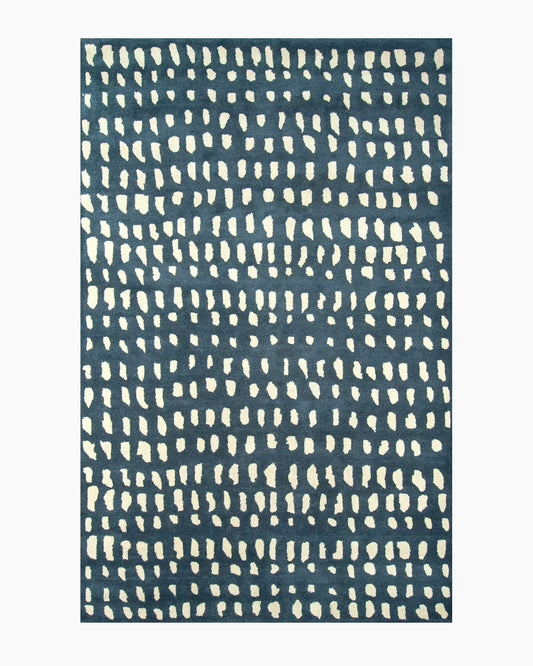 Painterly Dots Hand-Tufted Wool Rug - US 0829