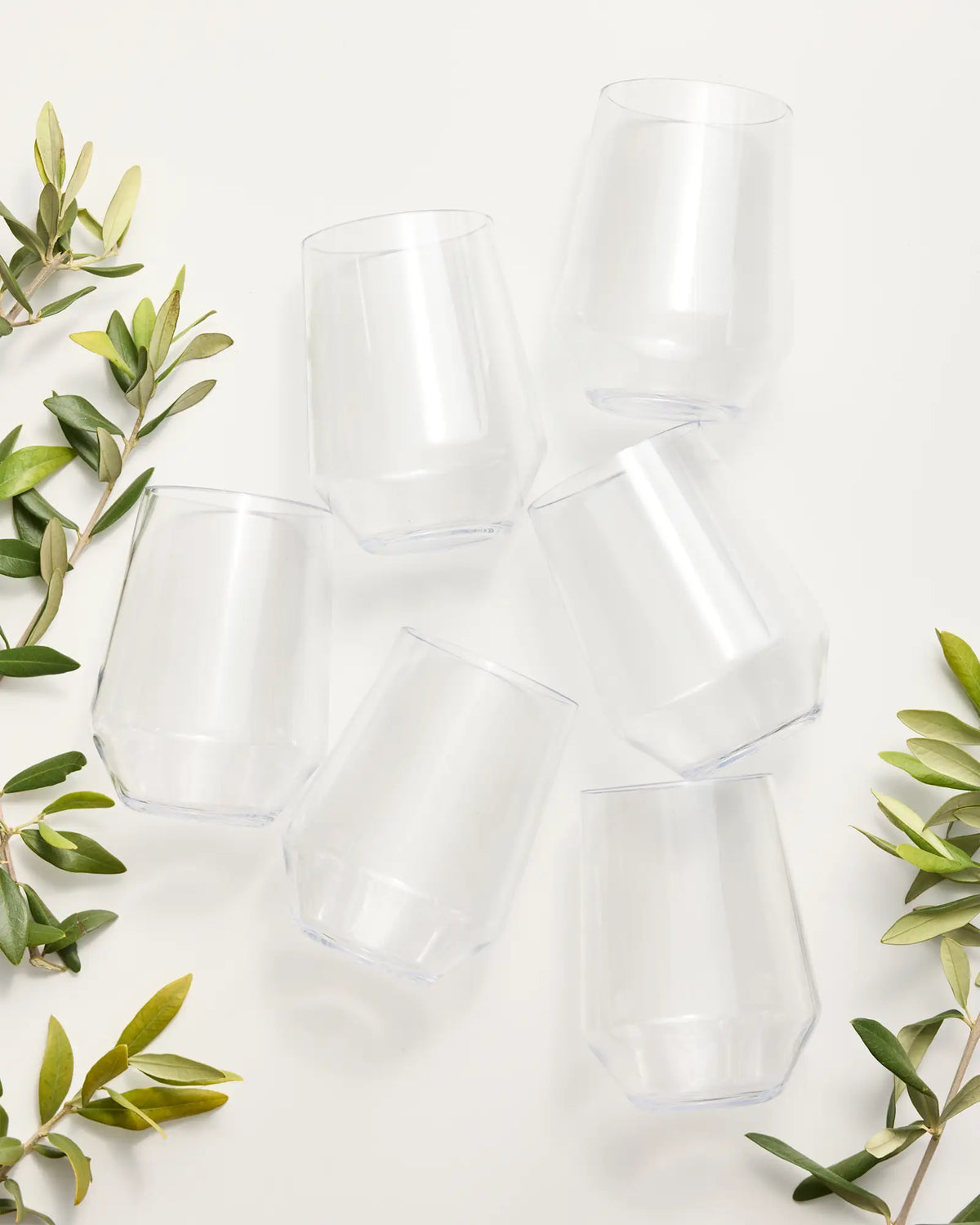 Sole Tritan Outdoor Stemless Wine Glass, Set of 6 - US 1231