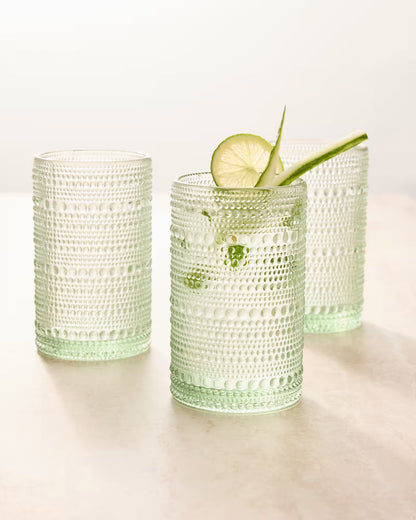 Jupiter Tall Glass Tumbler, Set of 6 - US 5477