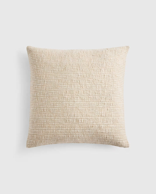 Wool Linen Textured Pillow Cover - US 0072