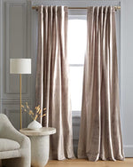 Luster Velvet Curtain - Single Panel - US 3202