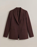 Ultra-Stretch Ponte Single-Breasted Blazer - US 4689