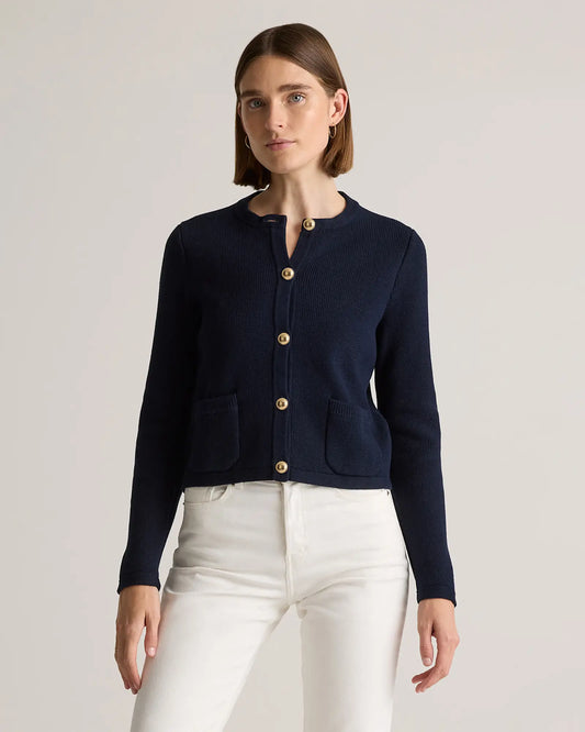 100% Organic Cotton Sweater Jacket - US 8020
