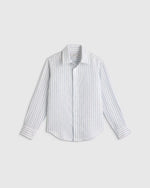 100% European Linen Long Sleeve Shirt - US 8159