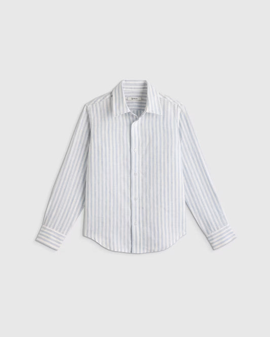 100% European Linen Long Sleeve Shirt - US 8159