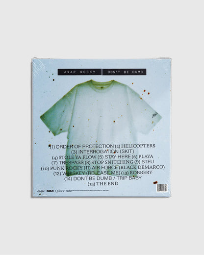 A$AP Rocky x Quince DON'T BE DUMB Exclusive Shirthead Vinyl - US 8371