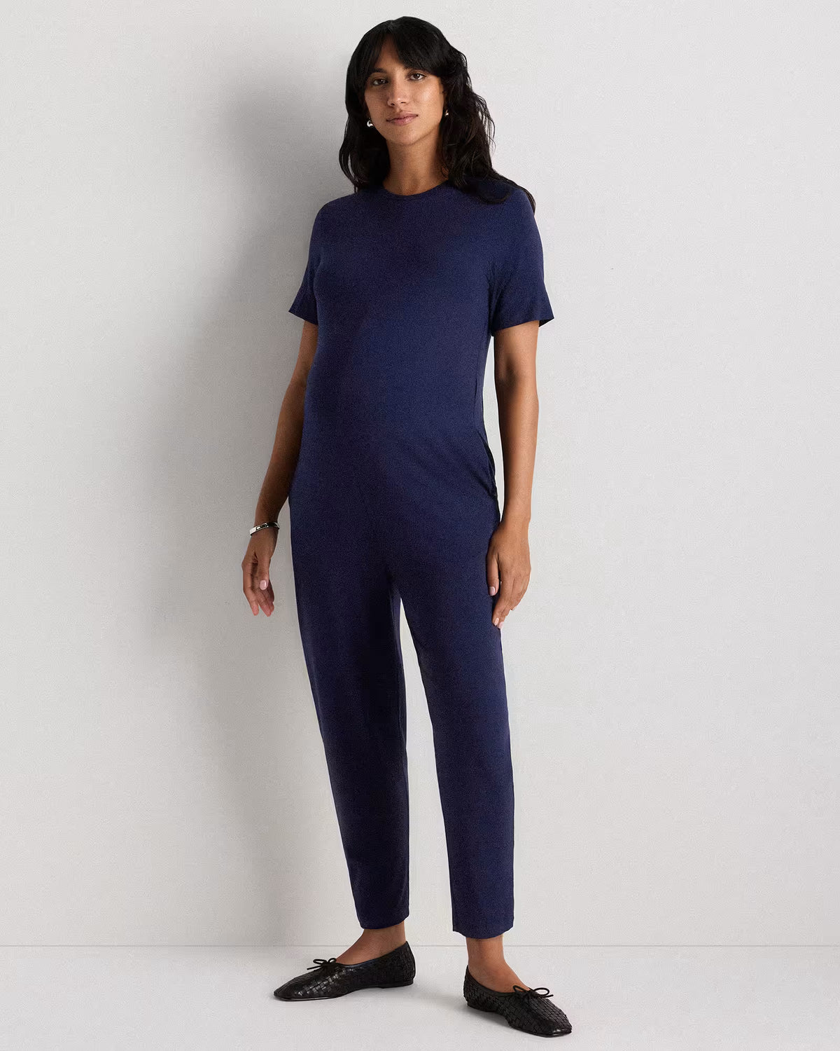 Bamboo Jersey Maternity Everyday Jumpsuit - US 2624