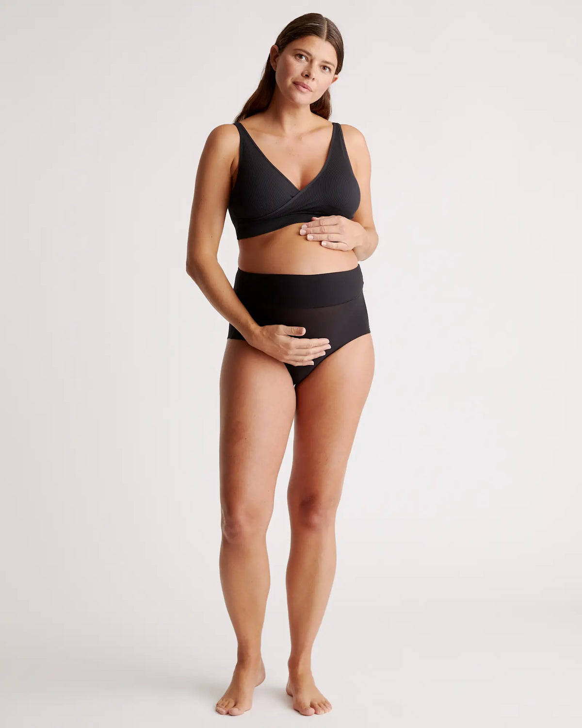 Seamless Crossover Nursing & Lounge Bra (2-pack) - US 6014