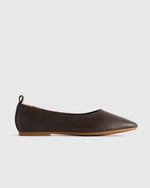 Italian Leather Glove Ballet Flat - US 8655