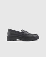 Italian Leather Lug Sole Loafer - US 0234