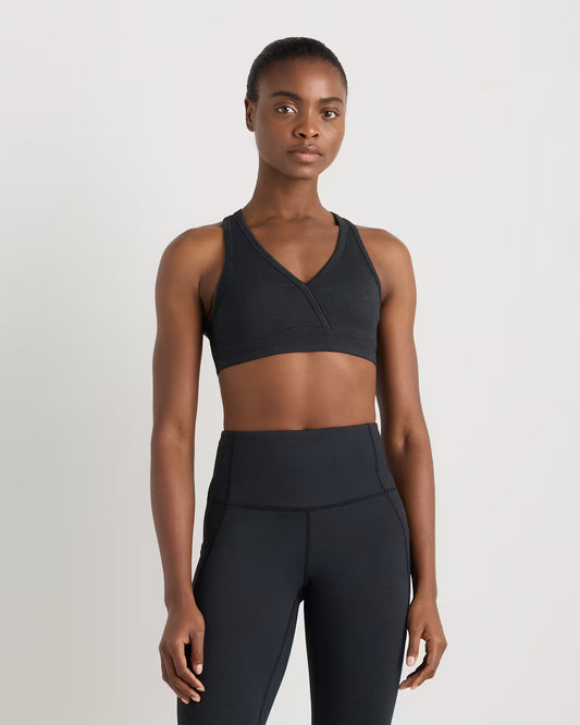 Ultra-Soft V-Neck Racerback Bra - US 6166
