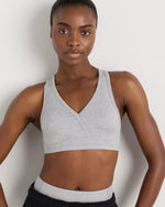 Ultra-Soft V-Neck Racerback Bra - US 4455