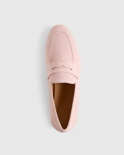 Italian Suede Penny Loafer - US 6031