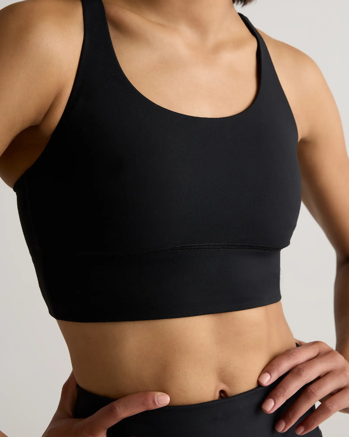 Power-Up Long Line Strappy Sports Bra - US 4264
