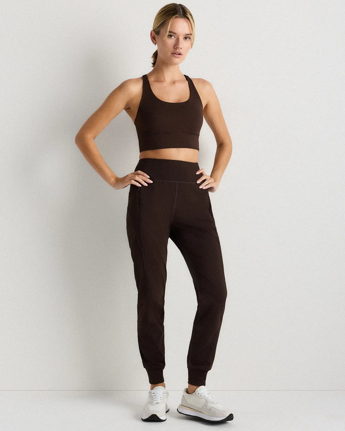 Power-Up Long Line Strappy Sports Bra - US 6825