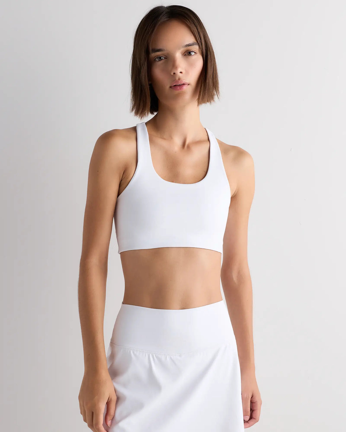 Ultra-Form Scoop Neck Longline Bra - US 9229