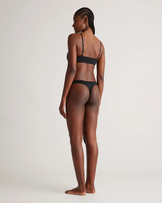 Organic Cotton High-Cut Thong (6-pack) - US 7618