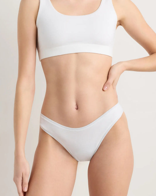 Organic Cotton High-Cut Thong (6-pack) - US 7501