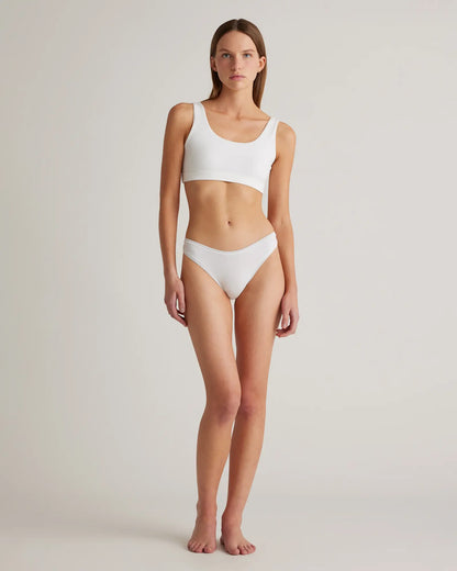 Organic Cotton High-Cut Thong (6-pack) - US 0110