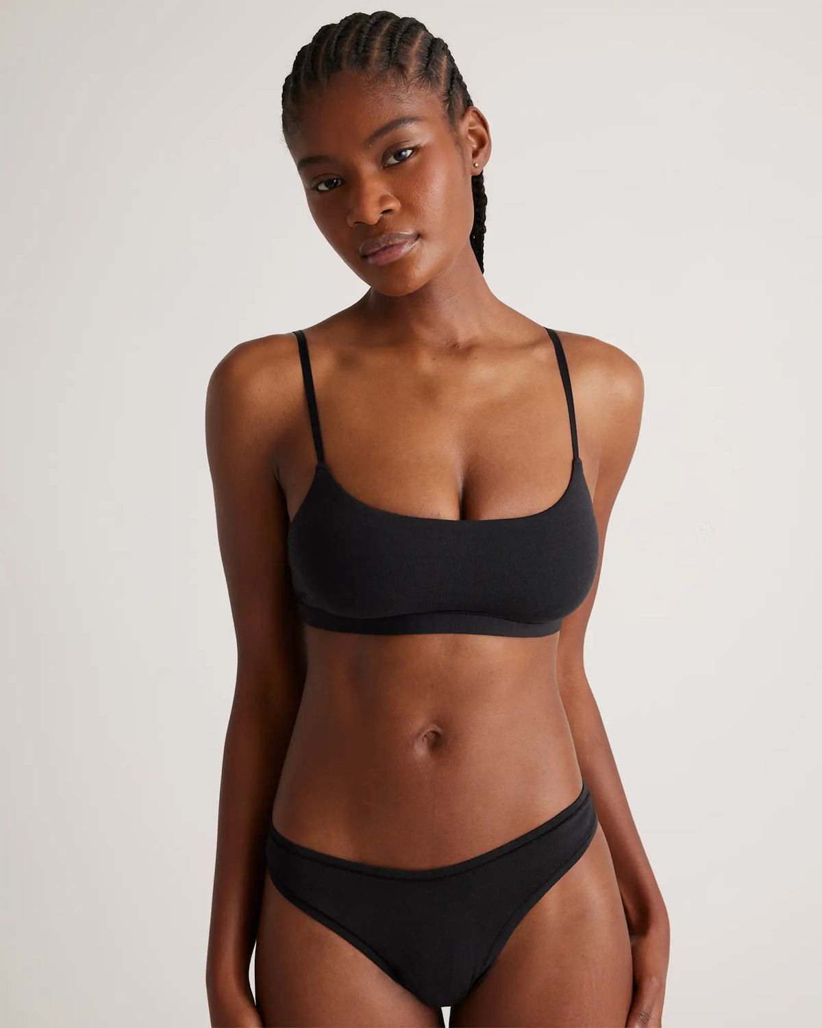 Organic Cotton Scoop Bralette (2-pack) - US 2334