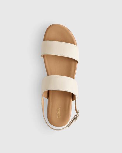 Italian Leather Platform Sandal - US 9511