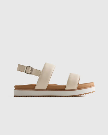 Italian Leather Platform Sandal - US 9511