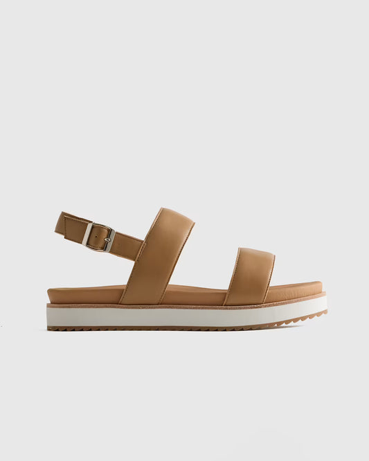 Italian Leather Platform Sandal - US 1467