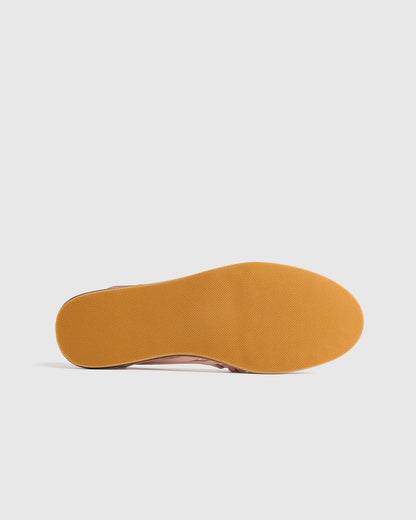 100% Leather Huarache Flat - US 4699