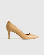 Italian Leather 75mm Pointy Toe Pump - US 4664