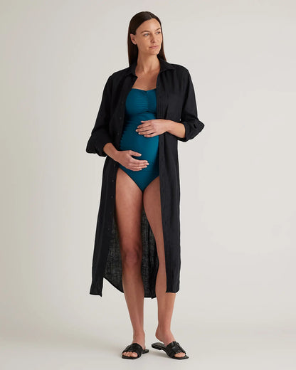 Italian Maternity Two-Piece Tankini Swimsuit - US 2865