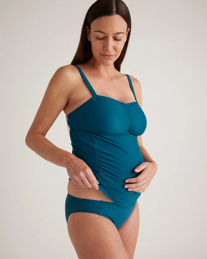 Italian Maternity Two-Piece Tankini Swimsuit - US 2865