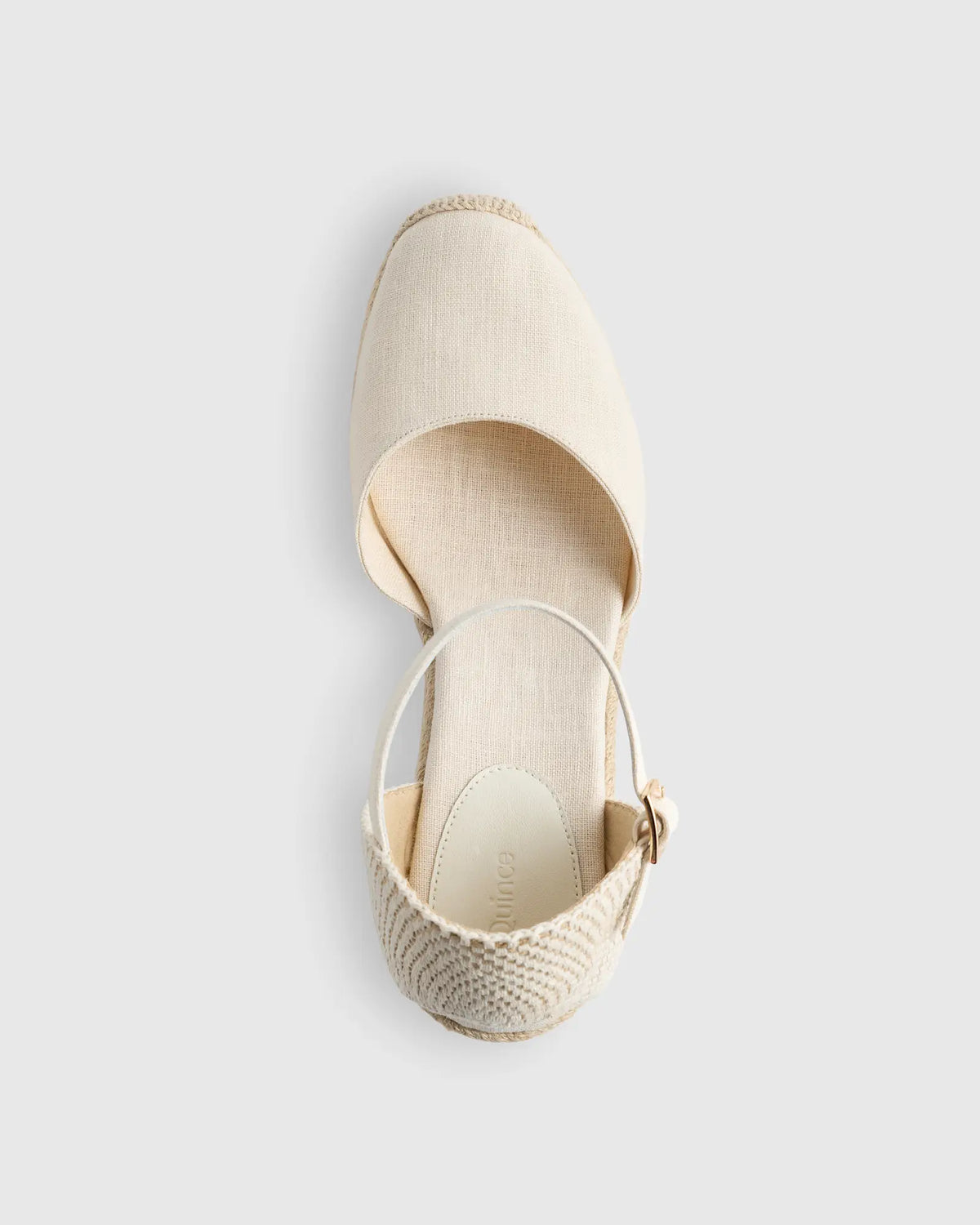 Canvas Espadrille Wedge Sandal - US 0304