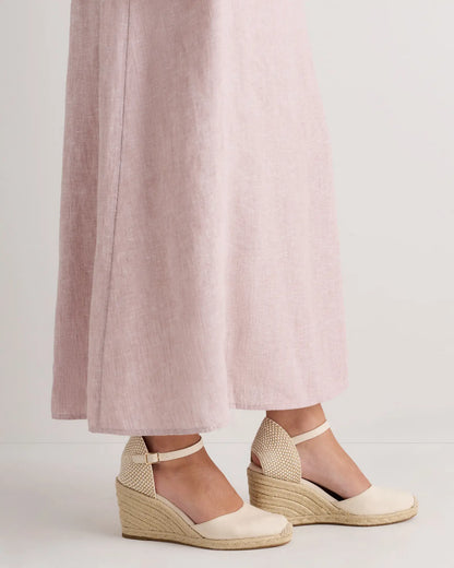 Canvas Espadrille Wedge Sandal - US 0304
