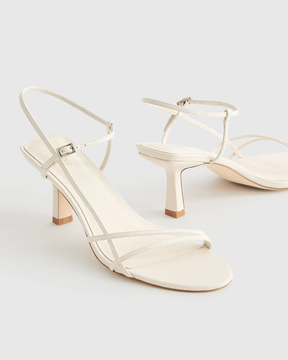 Italian Leather 70mm Strappy Heel - US 5612