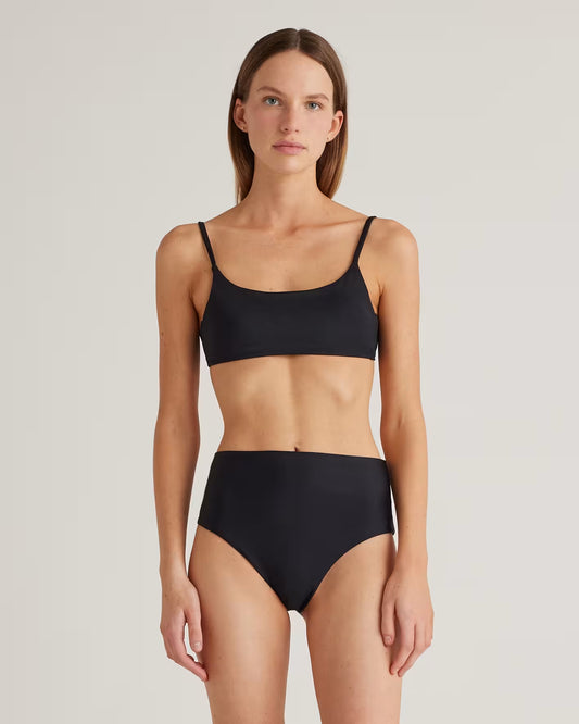 Italian Scoop Neck Bikini Top - US 3040