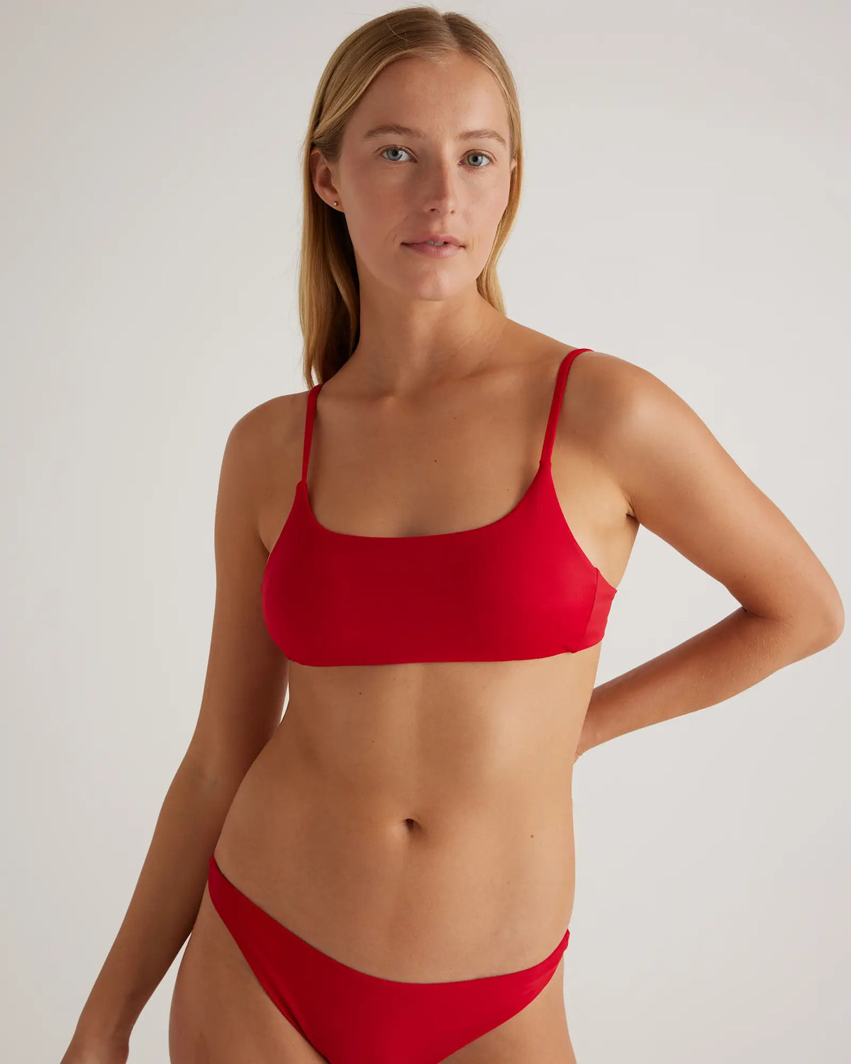 Italian Scoop Neck Bikini Top - US 0822