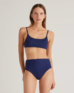 Italian Scoop Neck Bikini Top - US 7619