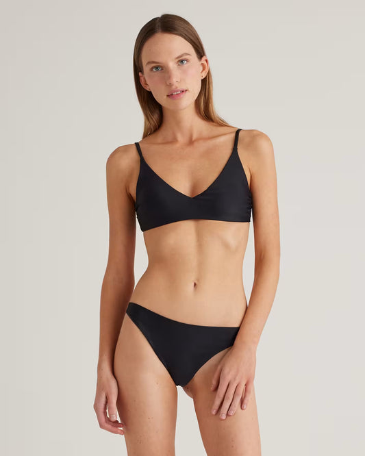 Italian V-Neck Bikini Top - US 7974