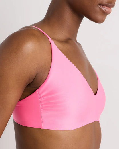 Italian V-Neck Bikini Top - US 3662