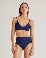 Italian V-Neck Bikini Top - US 2703
