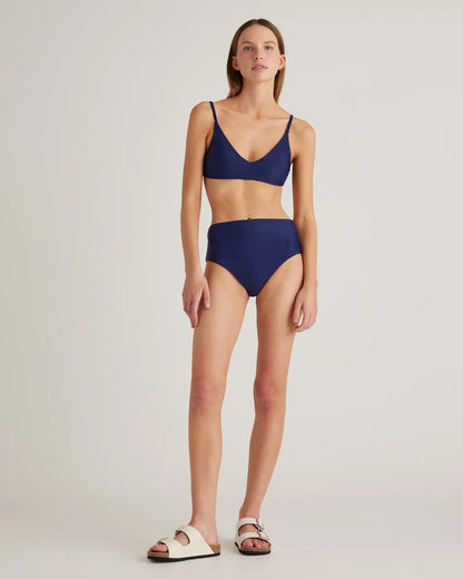 Italian V-Neck Bikini Top - US 2703