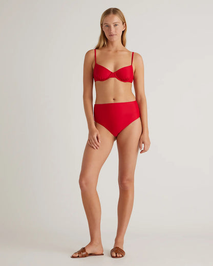 Italian High-Rise Bikini Bottom - US 7888