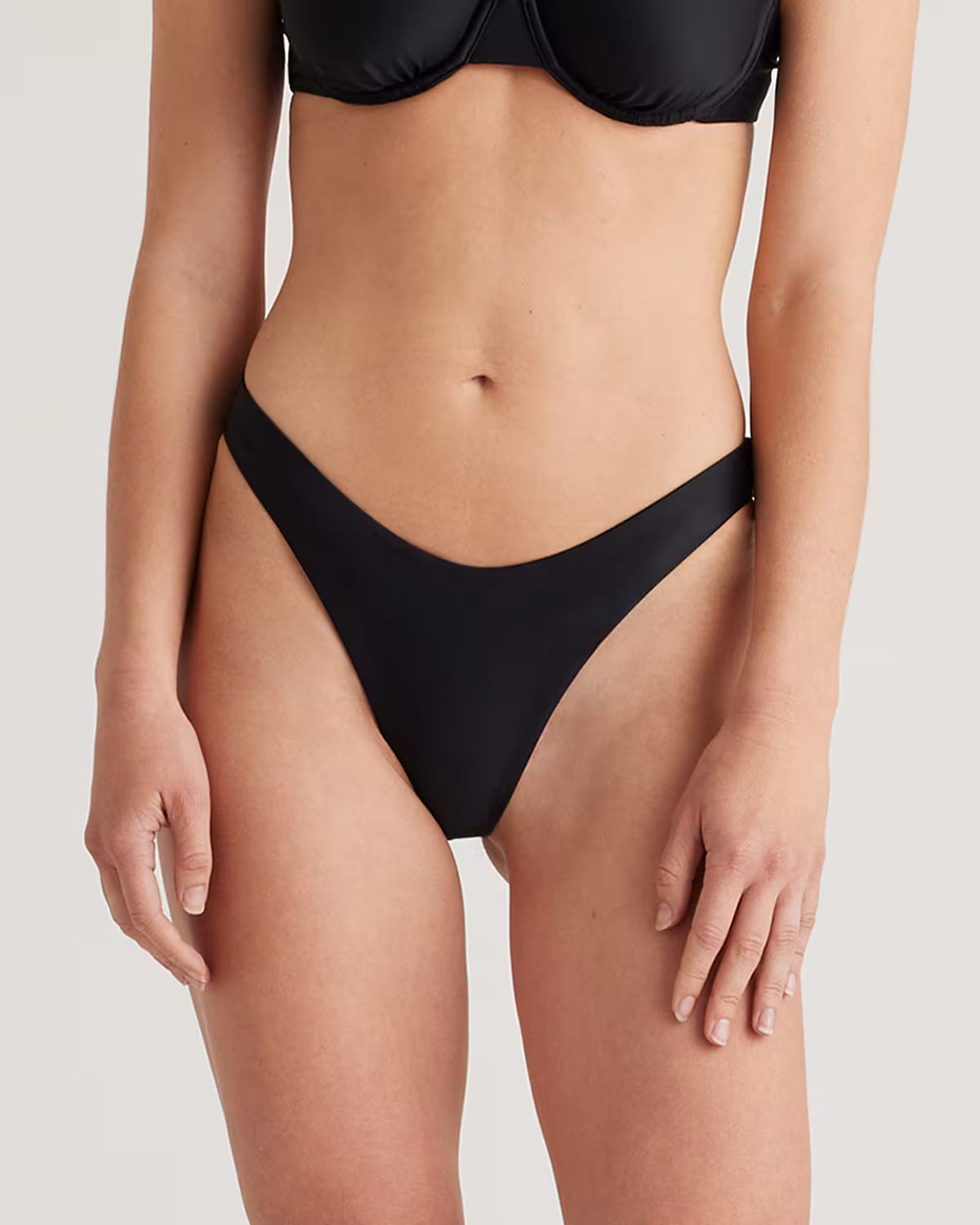 Italian High-Leg Bikini Bottom - US 6548