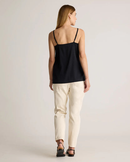 Washable Stretch Silk V-Neck Maternity Cami - US 6671