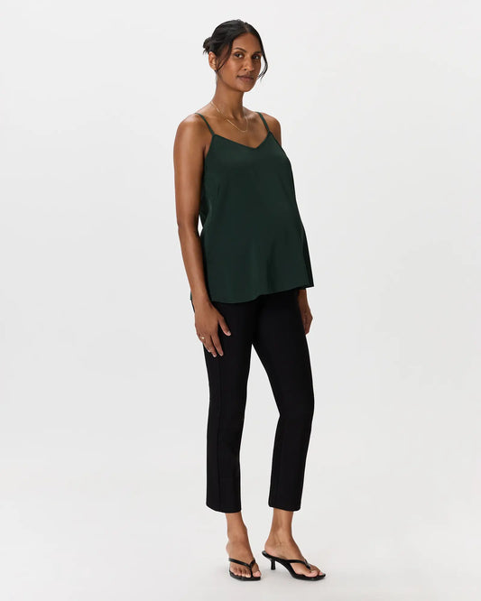 Washable Stretch Silk V-Neck Maternity Cami - US 0252