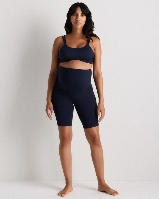 Ultra-Form Maternity Pocket Bike Short 9" - US 0281