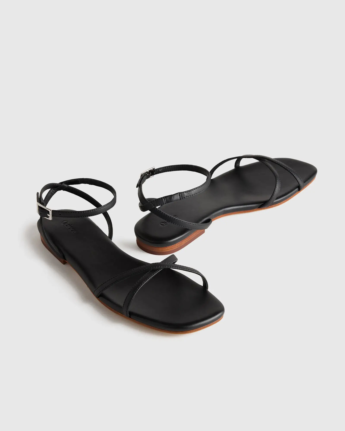 Italian Leather Ankle Strap Sandal - US 0471