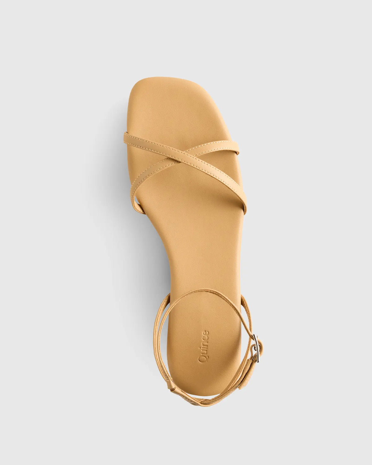Italian Leather Ankle Strap Sandal - US 6271
