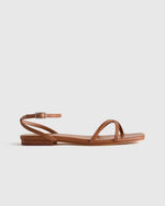 Italian Leather Ankle Strap Sandal - US 7460